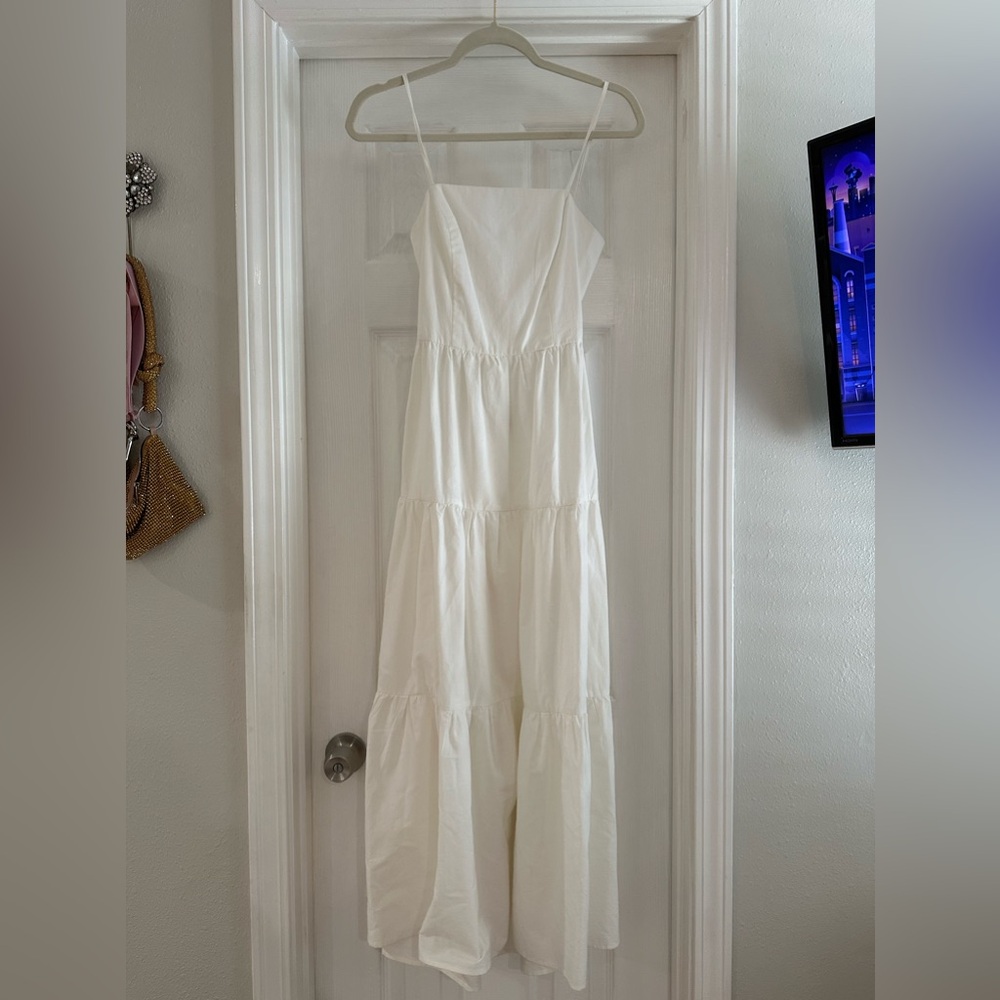 edit by nine maxi cream dress
